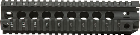 BCM RAIL PICATINNY FREE FLOAT 9" BLACK FITS AR-15