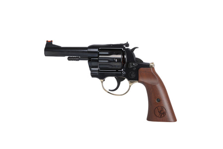 Henry H016GDA Golden Boy 22 S/L/LR 10 Shot 4" Blued Round Barrel, Blued Cylinder, Blued Polished Steel Frame, American Walnut Gunfighter Grip, Exposed Hammer