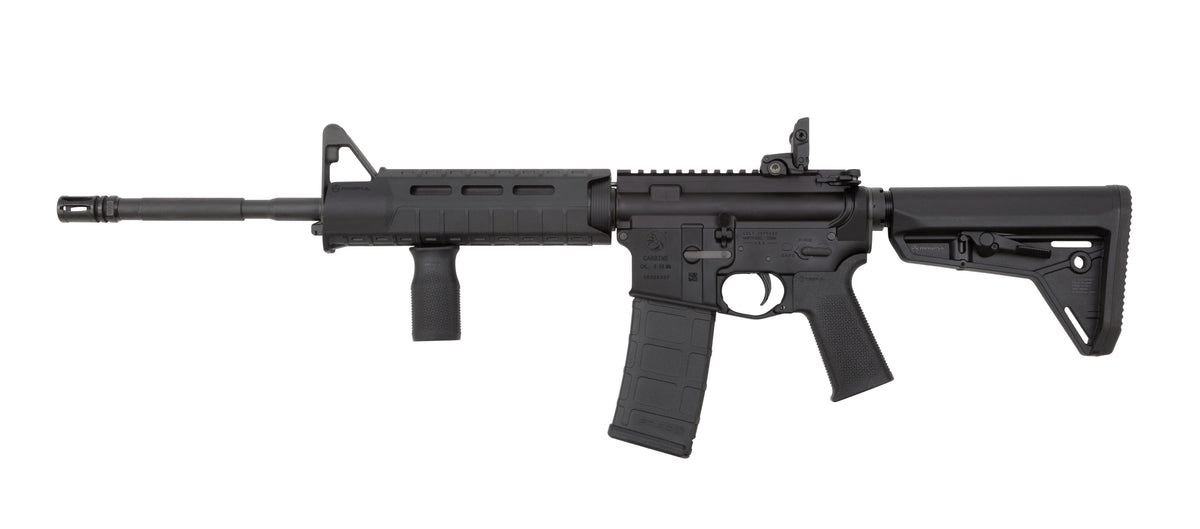 Colt Mfg CR6920MPSB M4 Carbine 5.56x45mm NATO 30+1 16.10" Black Barrel, Black Hard Coat Anodized Rec, A2 Front/Magpul MBUS Rear Sights, Black Collapsible Stock Black A2 Grip