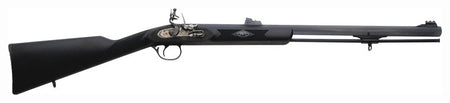 TRADITIONS DEERHUNTER RIFLE 50 CAL 24" FLINTLOCK BLUE/SYN