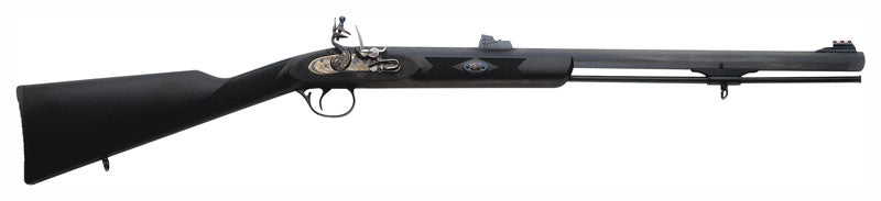 TRADITIONS DEERHUNTER RIFLE 50 CAL 24" FLINTLOCK BLUE/SYN