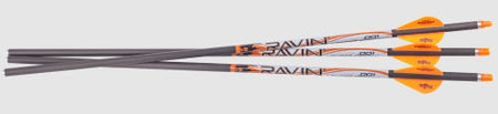 RAVIN XBOW ARROW PREMIUM CARBON W/2" VANE .001" 3PK