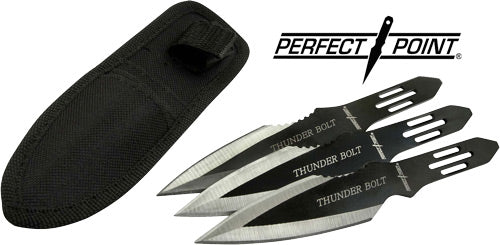 MC PERFECT POINT 6.5" SPEAR POINT THROWING KNIVES 3-PACK