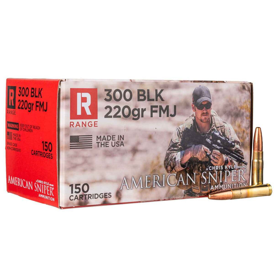 American Sniper 300 AAC Blackout 220gr FMJ Subsonic Ammo