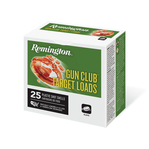Remington Gun Club Target Load 12 Gauge 2 3/4" 1 1/8 oz #7.5 Shot