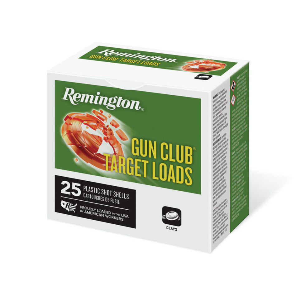 Remington Gun Club Target Loads 20 Gauge 2.75 in 7/8 oz #8