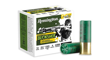Remington Express 9 Pellets 12 Gauge 2.75 in 1-1/8 oz 00 Buck