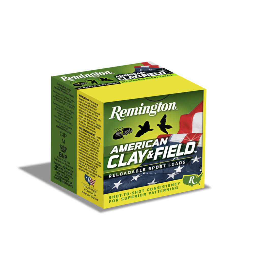 Remington American Clay & Field Sport Loads 28 Gauge 2.75 in 3/4 oz #9