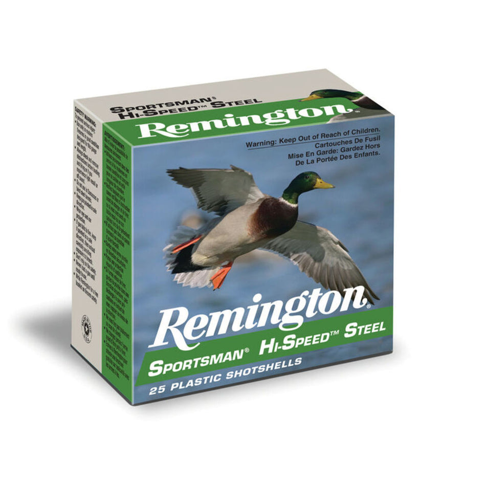 Remington 20791 Sportsman Hi-Speed Steel 12 Gauge 3" 1-1/4oz #1 1400 fps