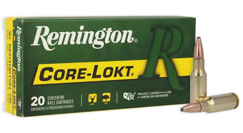 Remington .30 Remington AR Core-Lokt 150gr JSP Ammo
