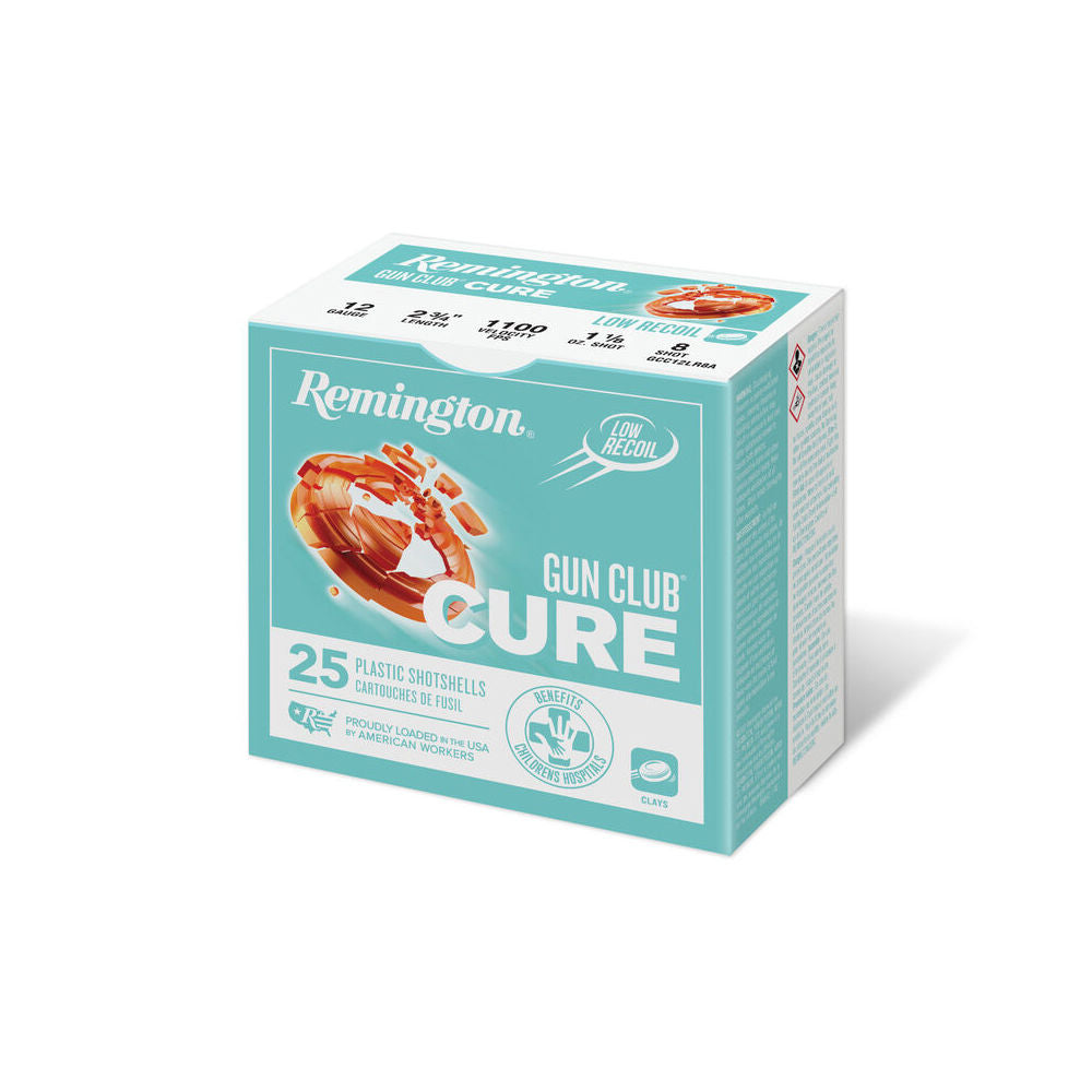 Remington Gun Club Cure 12 Gauge 2.75'' 1 1/8 oz #8 Shot