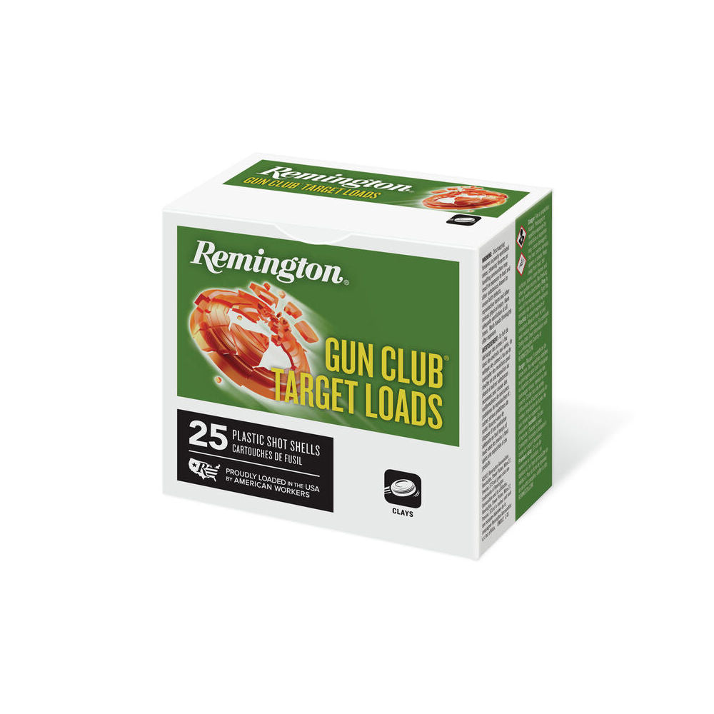 Remington Gun Club Target Loads 12 Gauge 2.75 in 1 oz #7.5