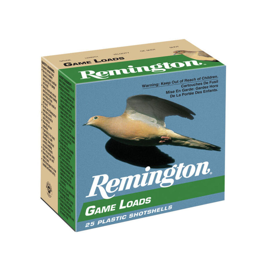 Remington Game Loads 20 Gauge 2.75" 7/8 oz #7.5 Shot