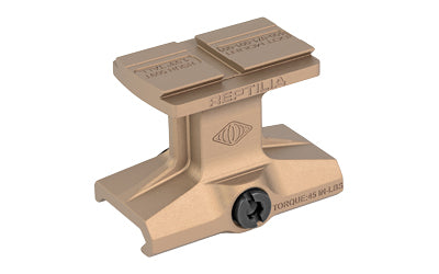 Reptilia DOT Mount, Mount, Flat Dark Earth, 1.93" Height, Holosun 507T, Anodized 100-168
