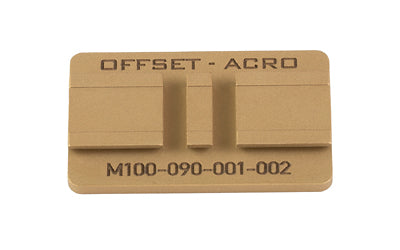 Reptilia AUS Offset Mount, Anodized Finish, Flat Dark Earth, Fits Aimpoint ACRO 100-230