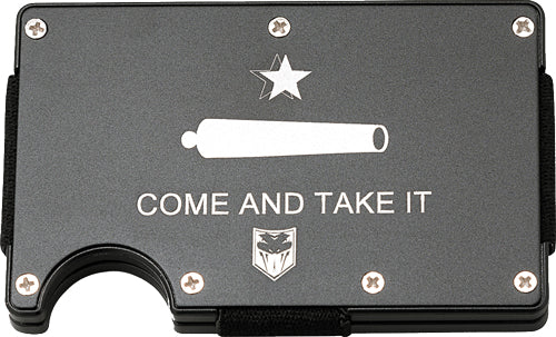 COBRATEC RFID COME AND TAKE IT ALUMINUM WALLET & MONEY CLIP