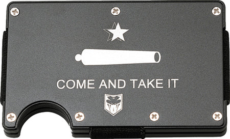 COBRATEC RFID COME AND TAKE IT ALUMINUM WALLET & MONEY CLIP