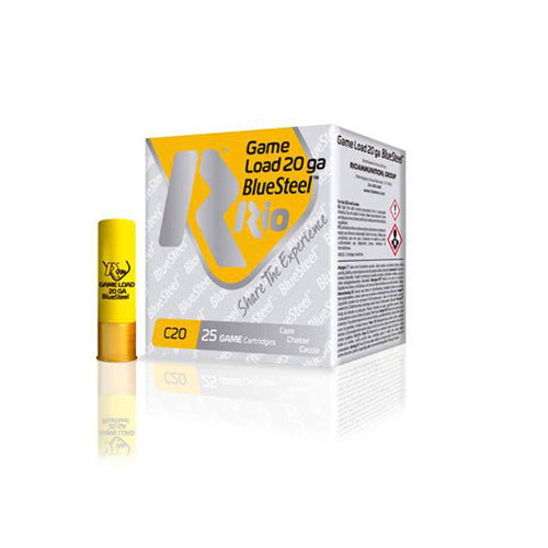 Rio Ammunition Game Load BlueSteel 20 Gauge 2.75 in 7/8 oz #4