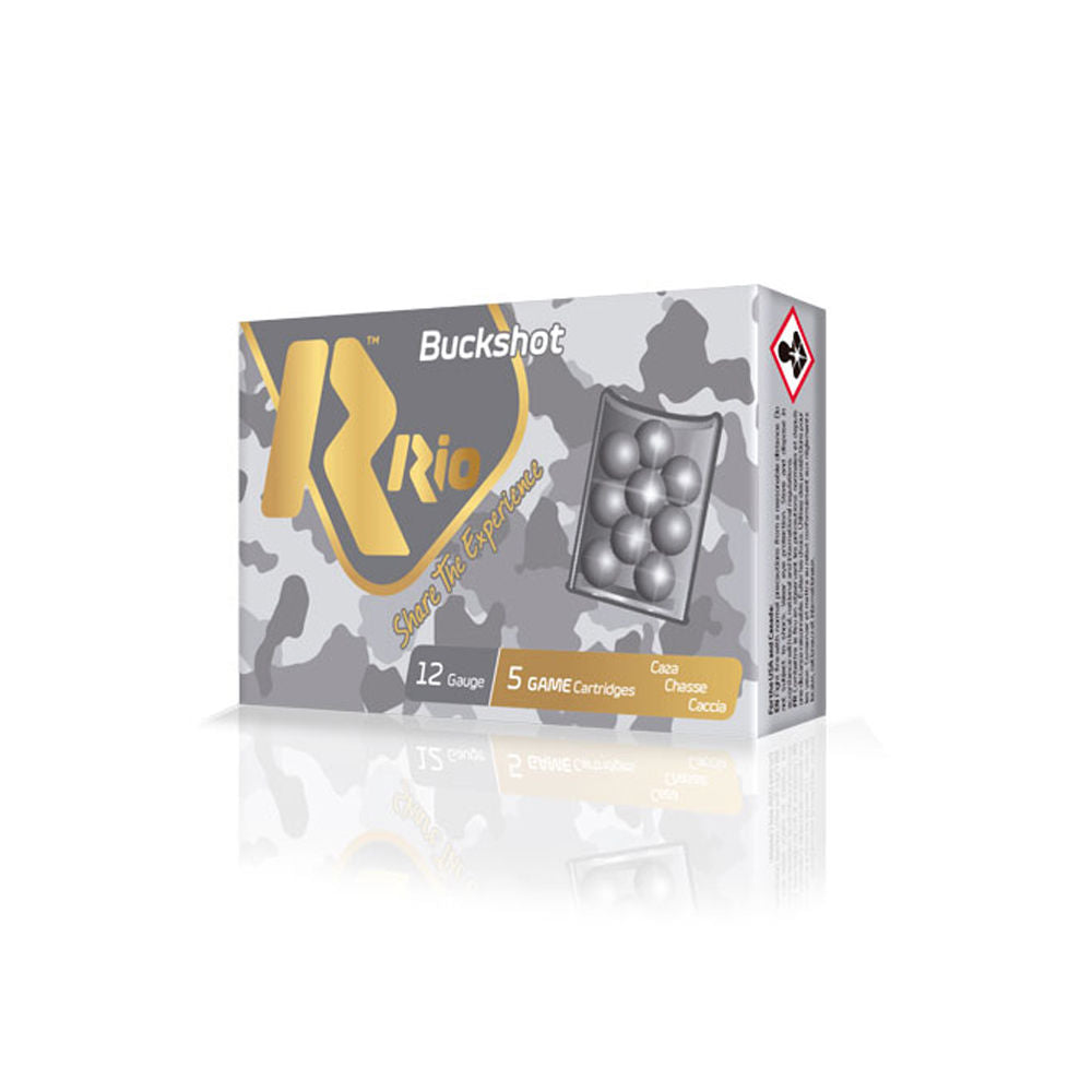 Rio Ammunition Royal Buck 27 Pellets #4 Buck 12 Gauge 1-1/4 oz 2.75 in