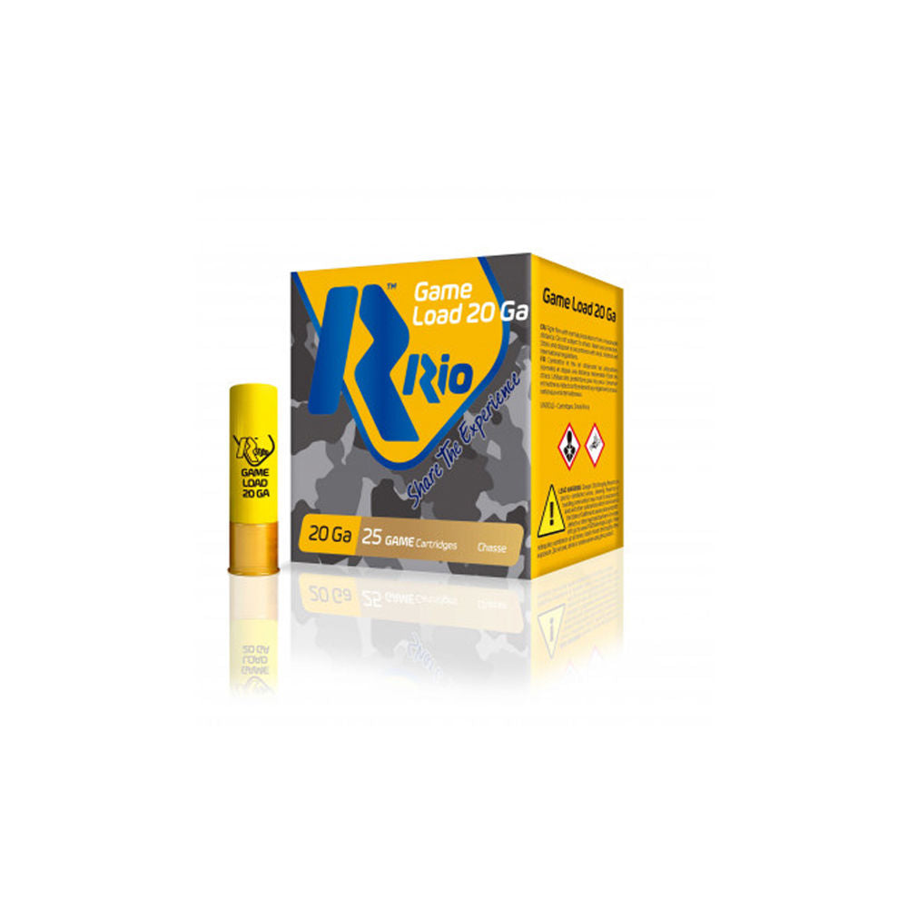 Rio Game Load Heavy Field 20 Gauge 2.75" 1 oz #7.5 Shot