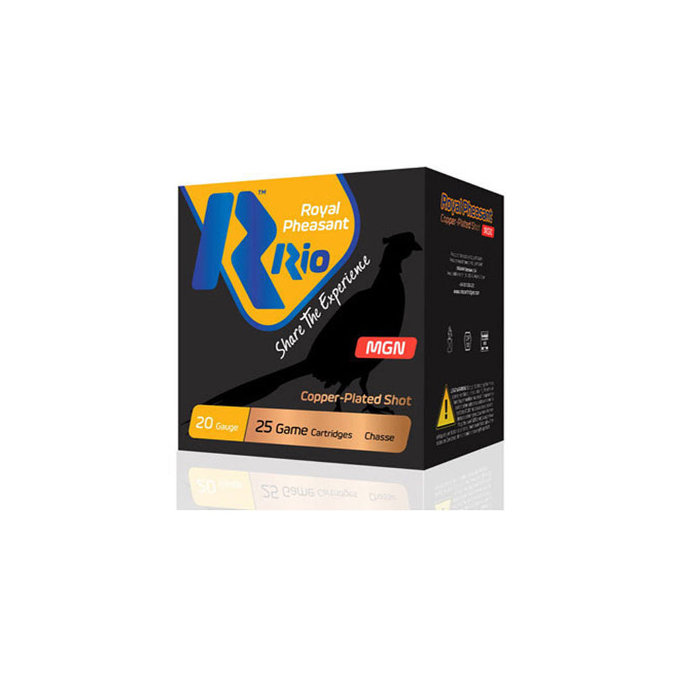 Rio Ammunition Royal Pheasant Copper MGN 20 Gauge 3 in 1-1/4 oz #5