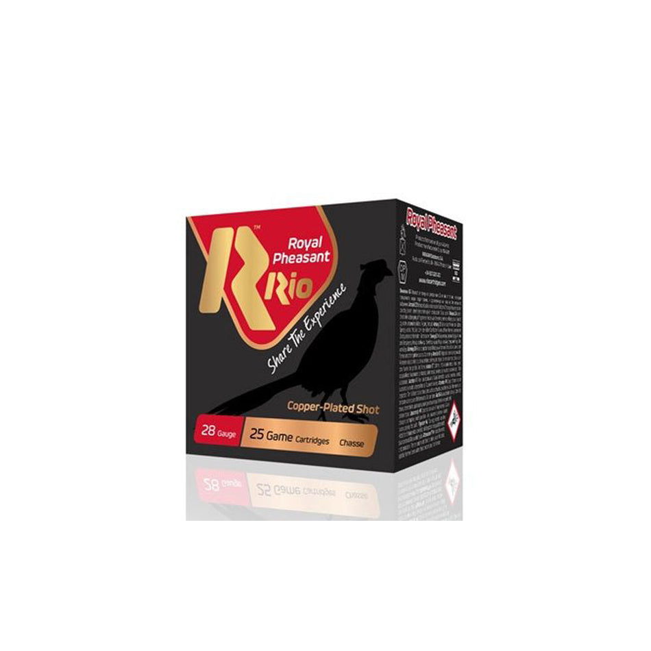 Rio Ammunition Royal Pheasant Copper 28 Gauge 2.75 in 1 oz #5