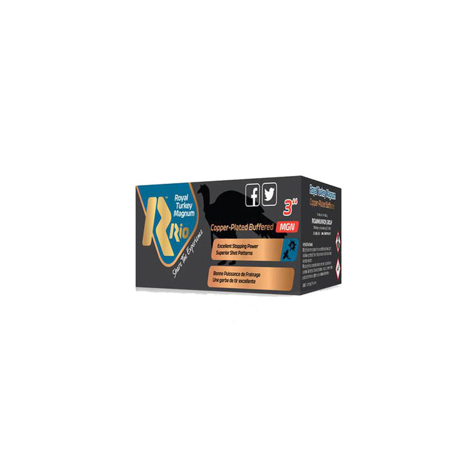 Rio Ammunition Royal Turkey Buffered Copper MGN 50 12 Gauge 3 in 1-3/4 oz #5