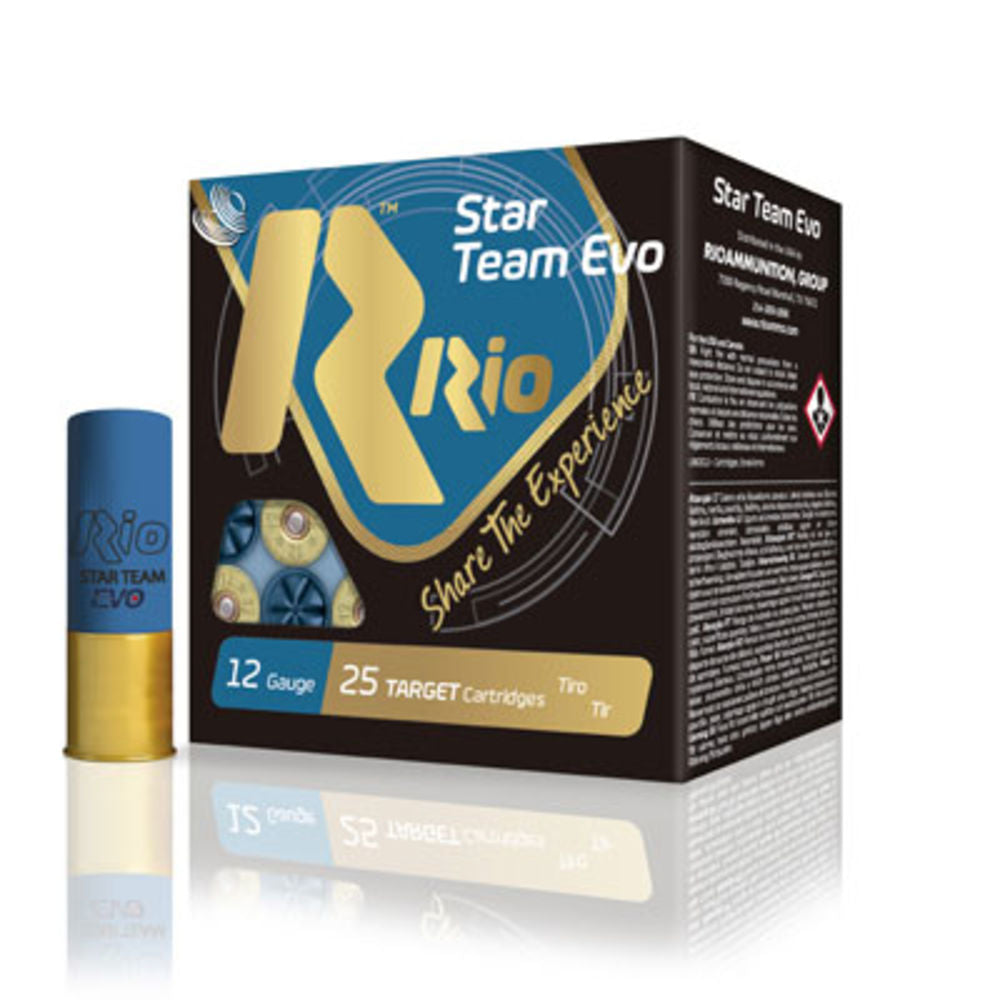 Rio Ammunition Star Team EVO Low Recoil #7.5 12 Gauge 1-1/8 oz 2.75 in