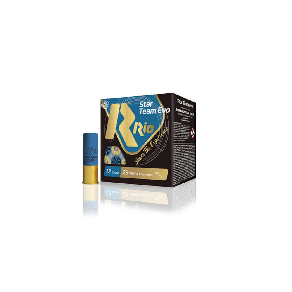 Rio Ammunition Target Load Skeet 12 Gauge 2.75 in 1-1/8 oz #9