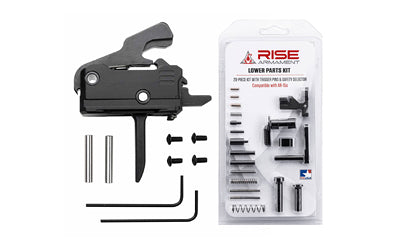Rise Armament Rave, Lower Parts Kit, Black, Lower Parts Kit T017F-12003