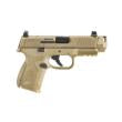 FN 509 Compact MRD w/Compensator FDE Handgun 9mm Luger 10rd(2) Magazine 4.02" Barrel