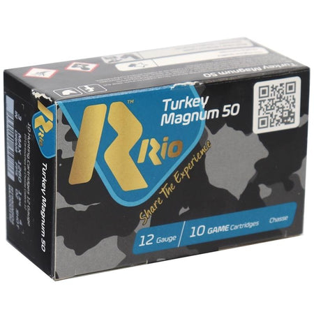 Rio Ammunition Royal Turkey Buffered Copper MGN 50 12 Gauge 3 in 1-3/4 oz #6