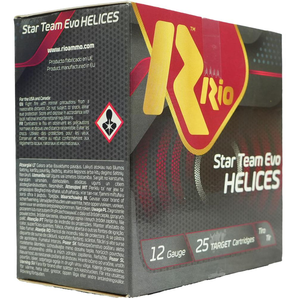 Rio Ammunition Star Team EVO Helices 12 Gauge 2.75 in 1 oz #7.5