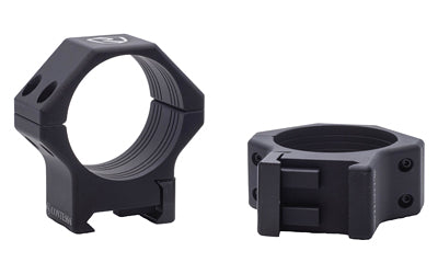 Riton Optics Contessa, 30mm Light Picatinny Rings, Aluminum Alloy, 8mm Height, Black XRC308A23