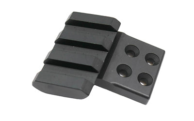 Riton Optics Contessa, Picatinny Rail, 45 Degree Offset, For Riton by Contessa QD Mounts, Picatinny Bolt-On Mounts, and Tactical Rings, Black XRC45R23