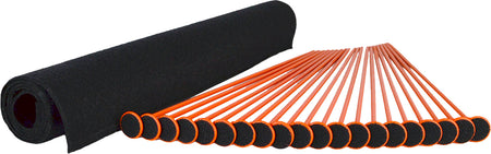 GSS MEDIUM RIFLE ROD KIT 20ORG RIFLE RODS .22 CAL 19"X30"