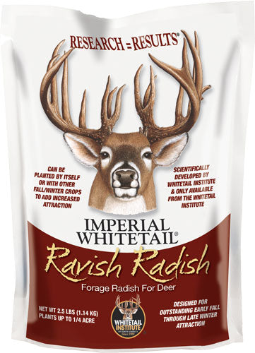 WHITETAIL INSTITUTE RAVISH RADISH 1/4 ACRE 2.5LBS FALL
