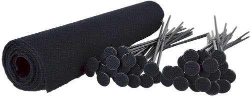 GSS LARGE RIFLE ROD KIT 40 BLK RIFLE RODS .22 CAL 19"X45"