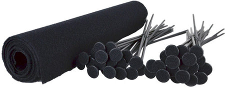 GSS LARGE RIFLE ROD KIT 40 BLK RIFLE RODS .22 CAL 19"X45"