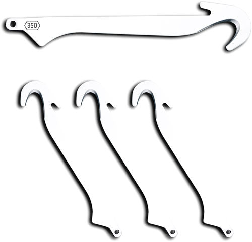 OUTDOOR EDGE REPLACEMENT BLADE GUTTING BLADE PACK 4 BLADES