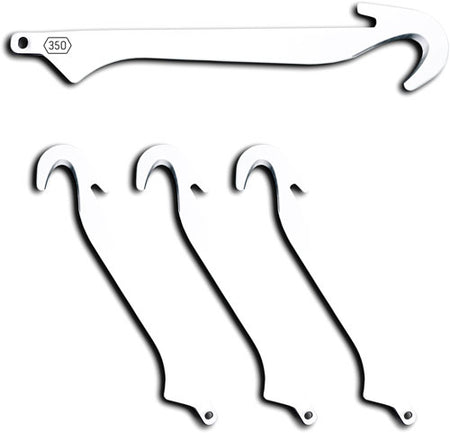 OUTDOOR EDGE REPLACEMENT BLADE GUTTING BLADE PACK 4 BLADES