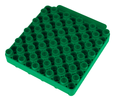 RCBS UNIVERSAL LOADING BLOCK HOLDS 50 CASES