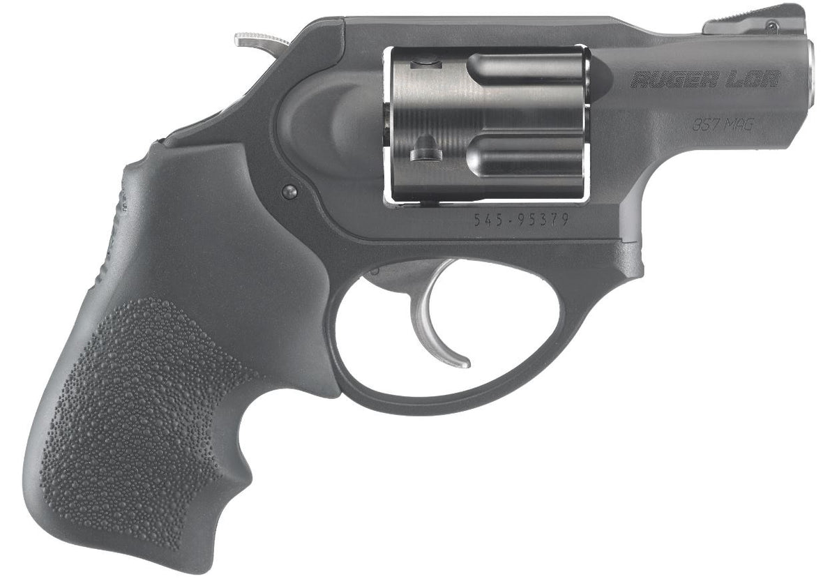 Ruger 5460 LCRx Small Frame 357 Mag 5 1.87" Matte Black Alloy Steel Barrel, Black PVD Cylinder, Matte Black Stainless Steel Frame, Hogue Tamer Monogrip Grip, Transfer Bar Safety, Exposed Hammer