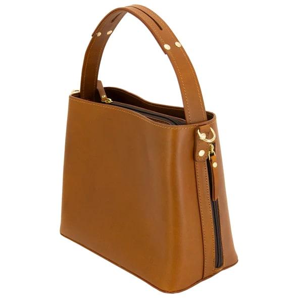 Cameleon S&W Bucket Bag Concealed Carry Purse Tan