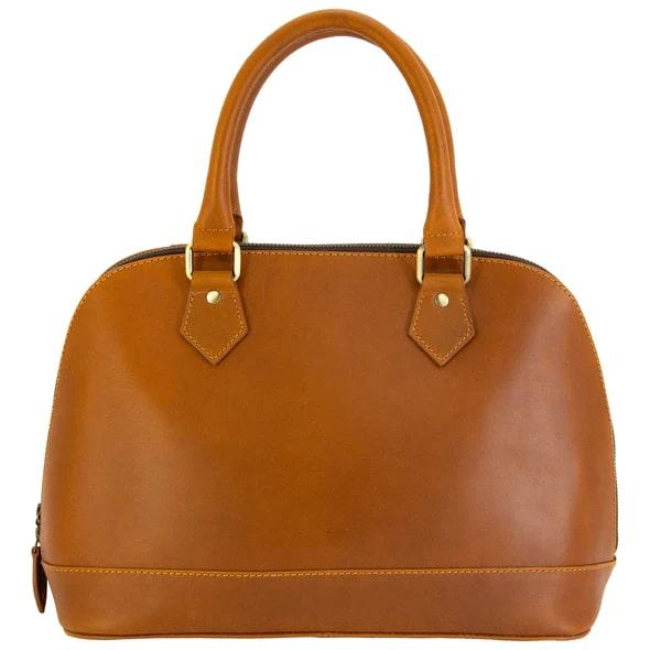 Cameleon S&W Classic Satchel Concealed Carry Purse Tan