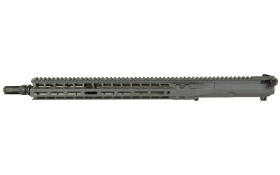 Radian Weapons Complete Upper, 223 Wylde, 16" Barrel, 1:8 Twist, Dead Air KeyMo Flash Hider, Mid Length Gas, 15" MLOK Handguard, Radian Raptor-SD Charging Handle, Radian Enhanced Bolt Carrier Group, Cerakote Finish, Gray, Fits AR-15 R0471