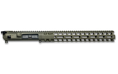 Radian Weapons Upper/Handguard Set, Cerakote Finish, Olive Drab Green, Fits AR-15, Includes 14" MLOK Handguard, Radian Raptor-SD Charging Handle R0628