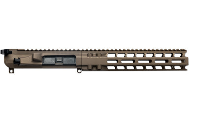 Radian Weapons Upper/Handguard Set, Cerakote Finish, Brown, Fits AR-15, Includes 10" MLOK Handguard, Radian Raptor-SD Charging Handle R0640