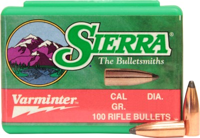 SIERRA BULLETS 6MM .243 60GR HP 100CT