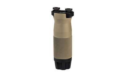 Samson Manufacturing Corp. Vertical Forend Grip, Fits M-LOK, Matte Finish, Flat Dark Earth, 3.5" Long, Standard Texture 04-01010-32